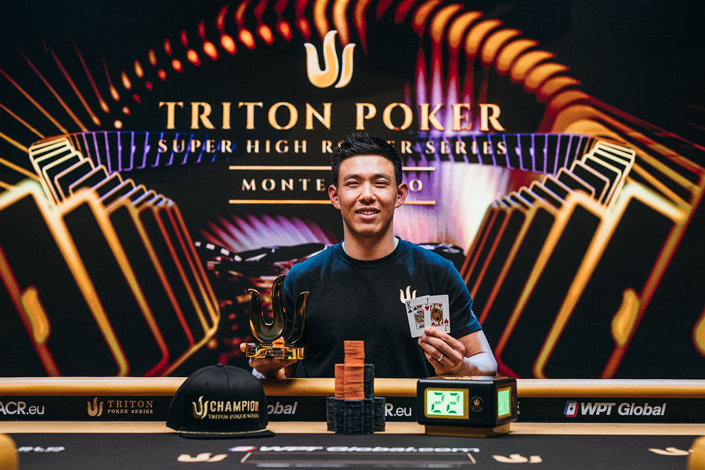 Brian Kim wins the first Triton Monte-Carlo tournament to claim his first title of the series