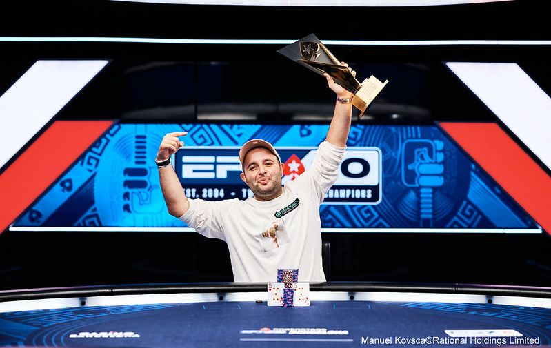 Kayhan Mokri defends last year's EPT Super High Roller title, now earns over €1.3 million