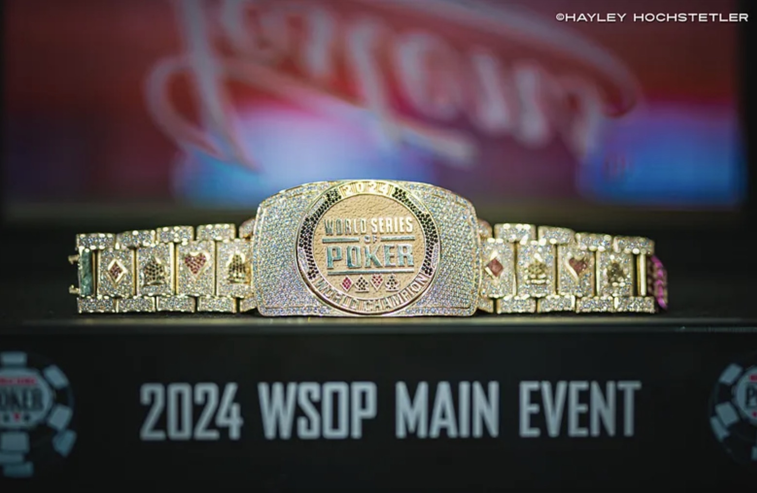 WSOP Main Event sets new record, unveils this year's winner's bracelet