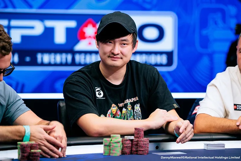 Top 6 players lead Stephen Song to EPT Main Event final table, winner receives €1.5 million