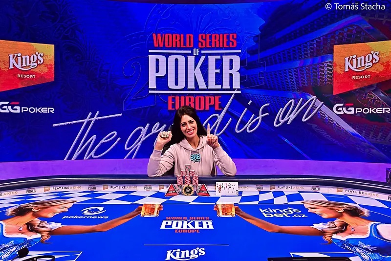 Vivian Saliba získala svůj první WSOP náramek a k němu 91.400€